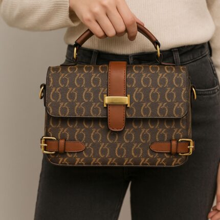 Coach-Inspired Monogram Satchel Bag Dhaka