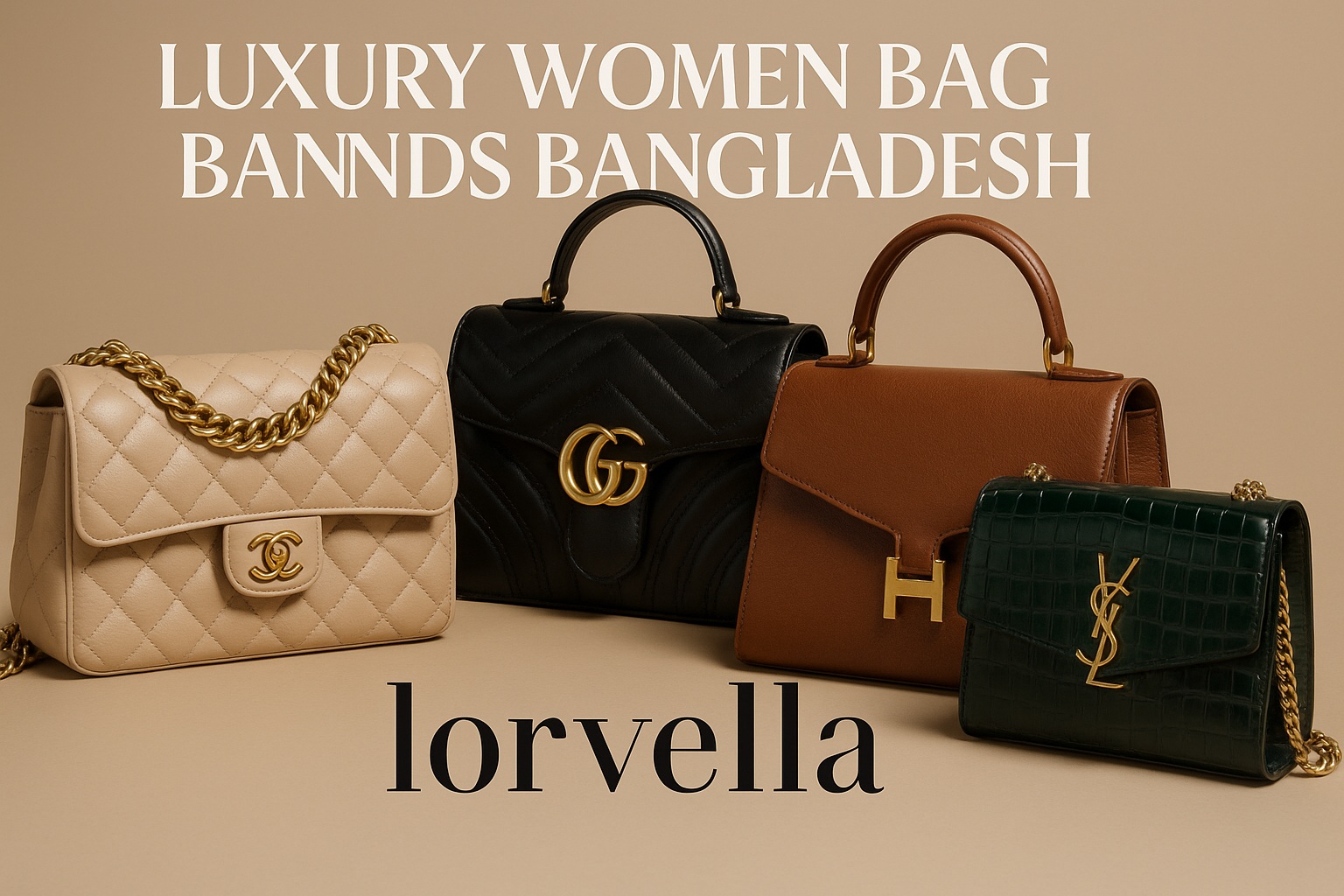 Luxury Handbags in Bangladesh: Lorvella’s Elegant Collection